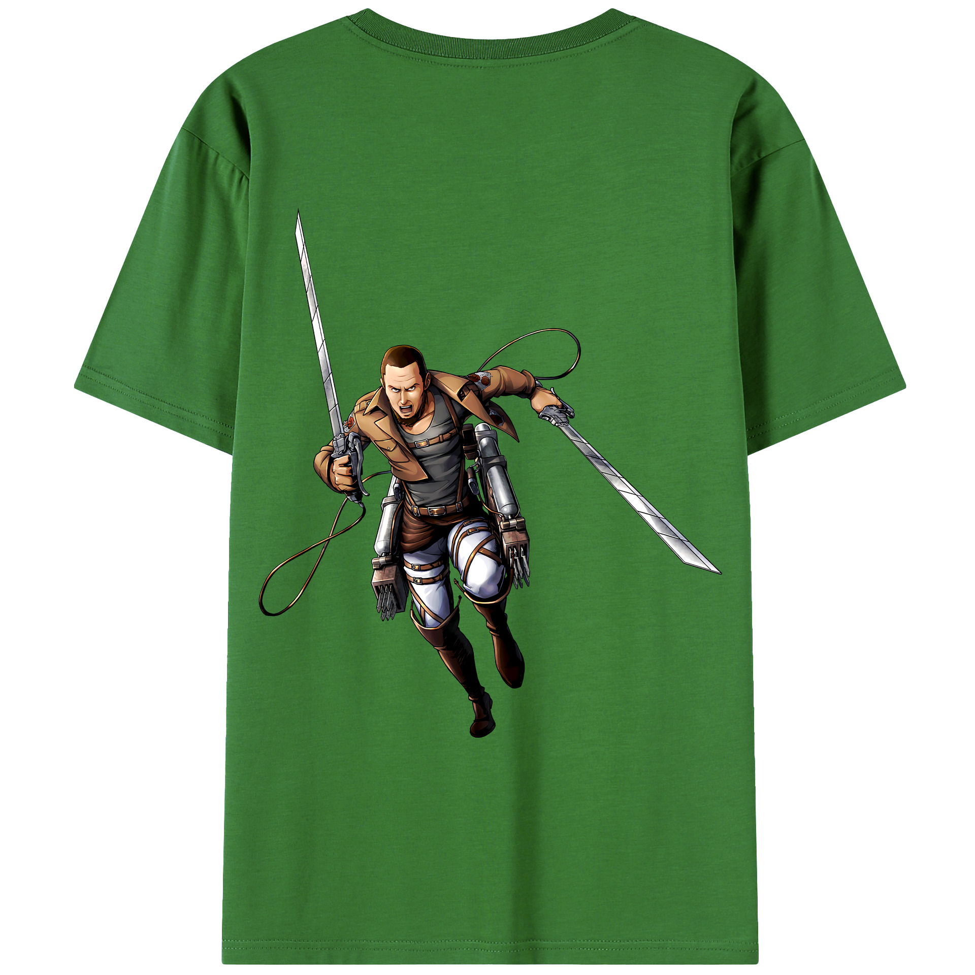 （画像用） 進撃の巨人 Attack on Titan レディース半袖Tシャツ(バックプリント)